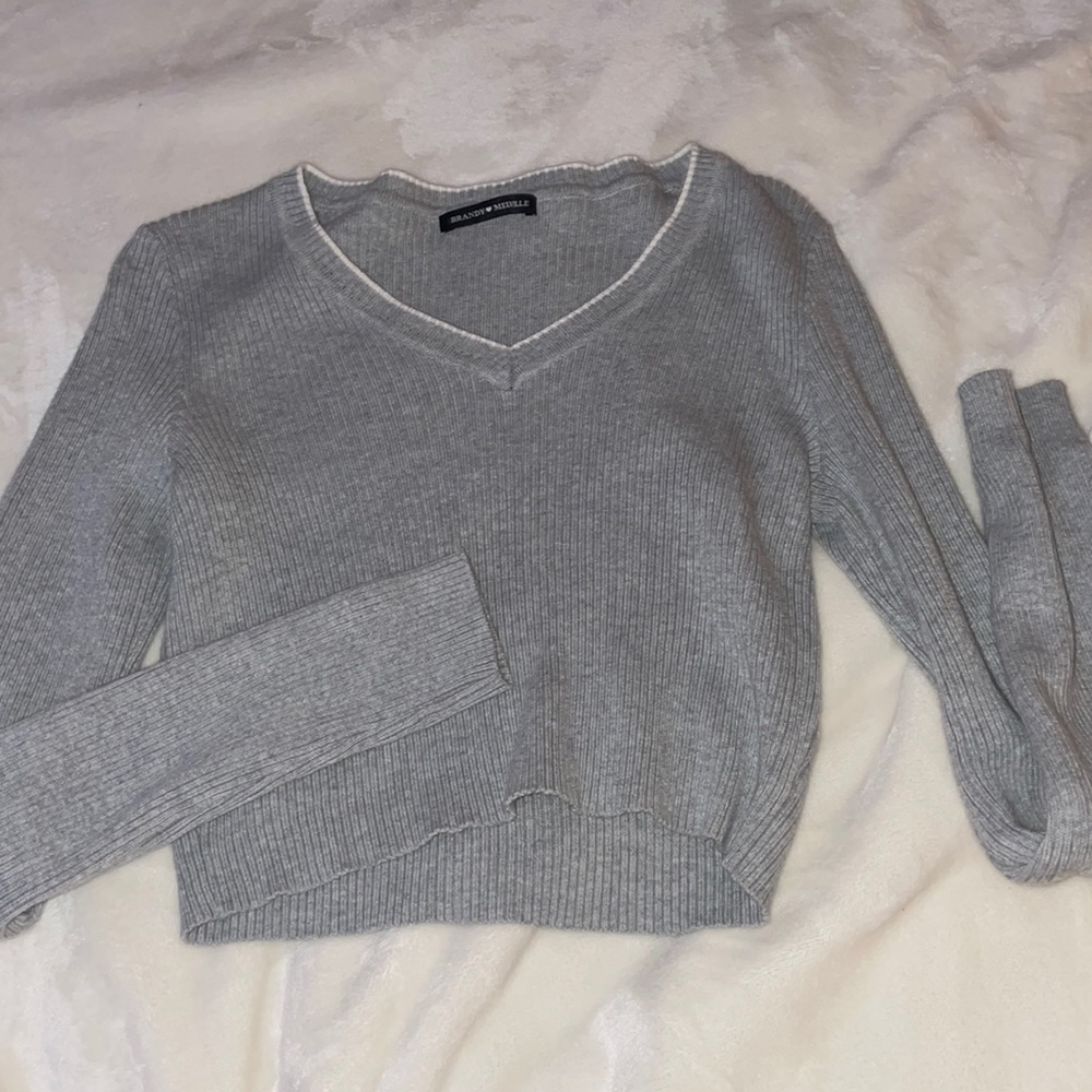 Brandy Melville Cropped Sweater